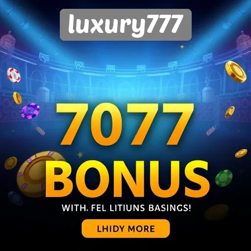 Promosi dan Bonus Menarik di Luxury777